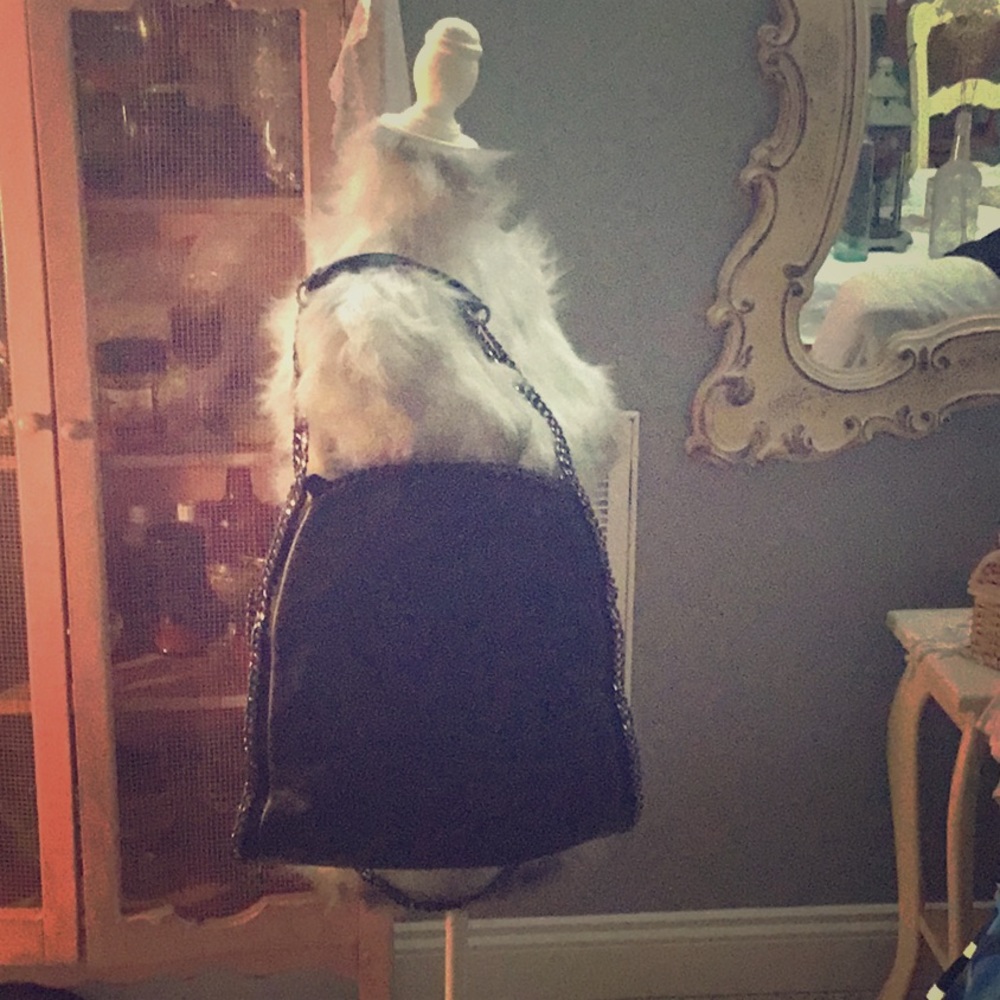 Steeve Madden Black leather purse